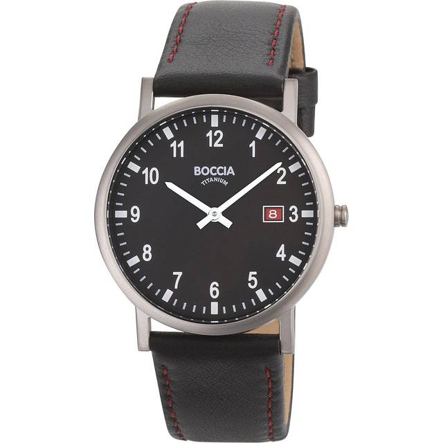 Boccia 3662-03 Herrenuhr Titanium 37mm 5ATM