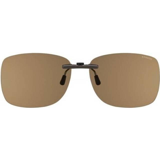 Polaroid PLD 1002/C-ON Clip-On Only Polarized UPW/IG 59 Bruna Solglasögon Män