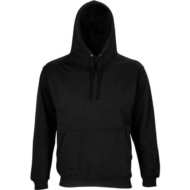 (4XL, Black) SOLS Unisex Adult Condor Hoodie