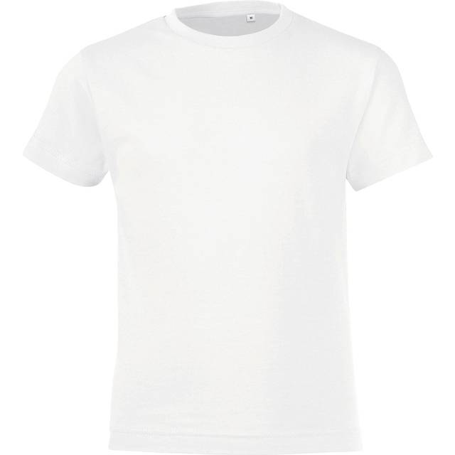 (8yrs, White) SOLS Girls Cherry Short Sleeve T-Shirt