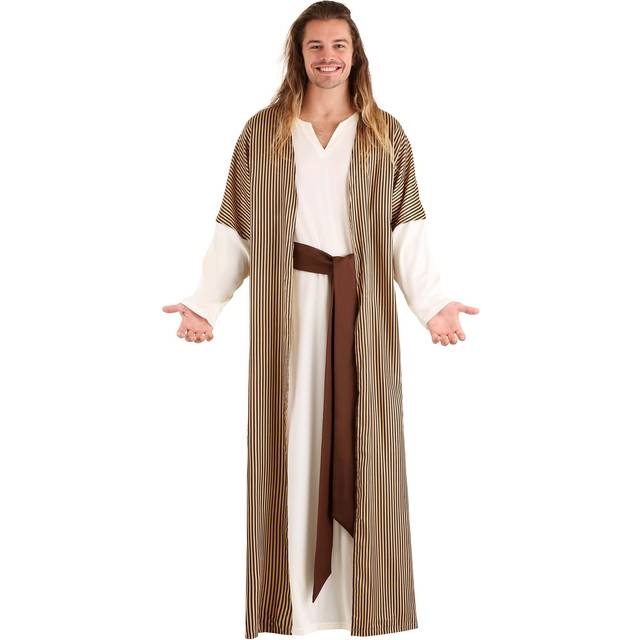 Men's Nativity Joseph Costume - Brown&#47;Beige (M)