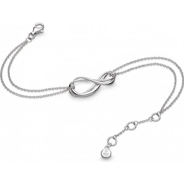 Kit Heath Infinity Double Chain Bracelet, Silver
