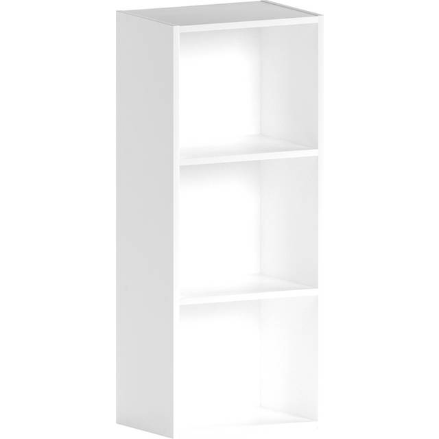 Vida Designs Oxford 3 Shelf White Bookcase