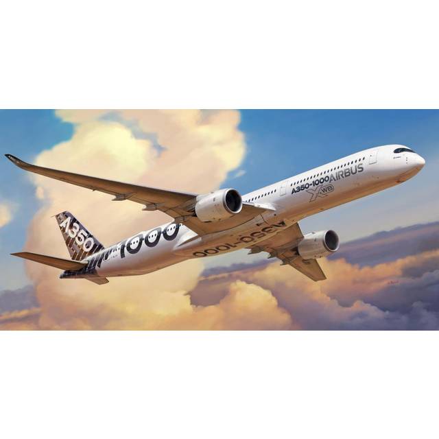ZVEZDA Airbus A-350 1000 1:144 Plastic Model Kit 7020