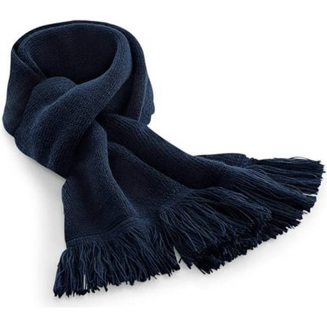 (One size, French Navy) Beechfield Unisex Classic Knitted Scarf