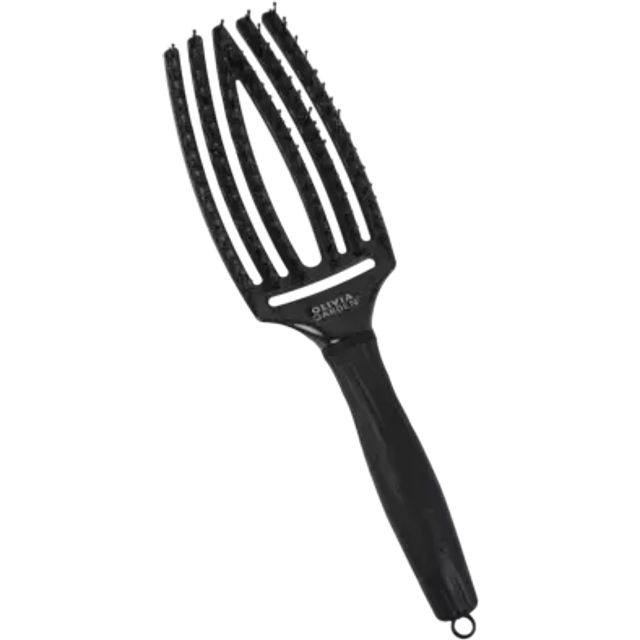 Olivia Garden Fingerbrush Combo Midnight Desert Black Onyx