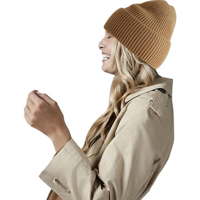 (One Size, Light Grey) Beechfield Cuffed Oversized Beanie