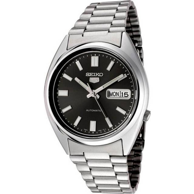 Refurbished Seiko 5 Black Dial Automatic SNXS79K1 Men's Watch