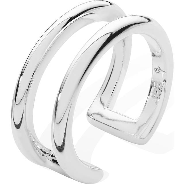 Lucy Quartermaine Silver Art Deco Single Ear Cuff ADCU1