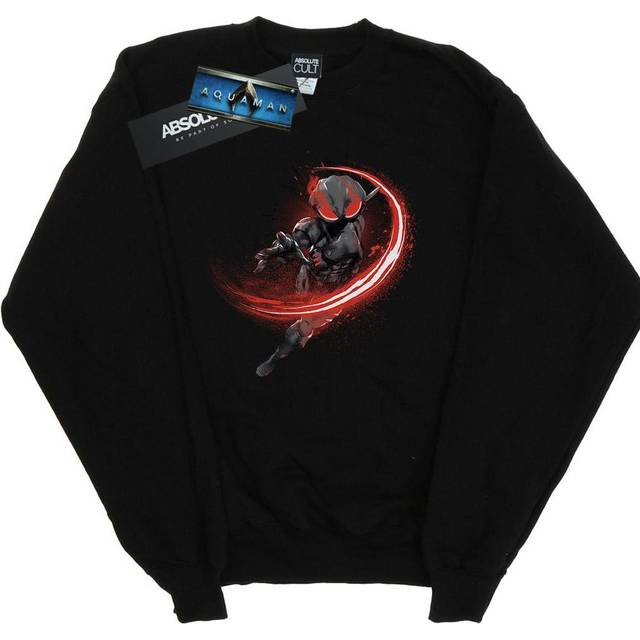 DC Comics Boys Aquaman Black Manta Flash Sweatshirt 9-11 Years