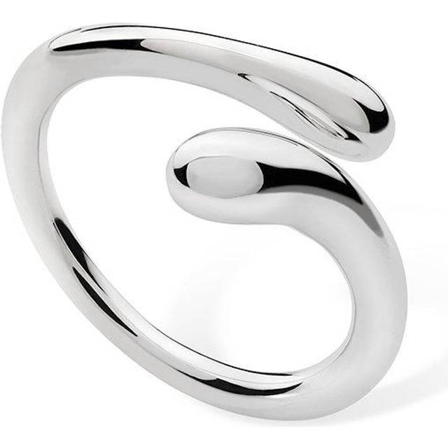 Lucy Quartermaine Silver Open Drop Ring DR5L Q