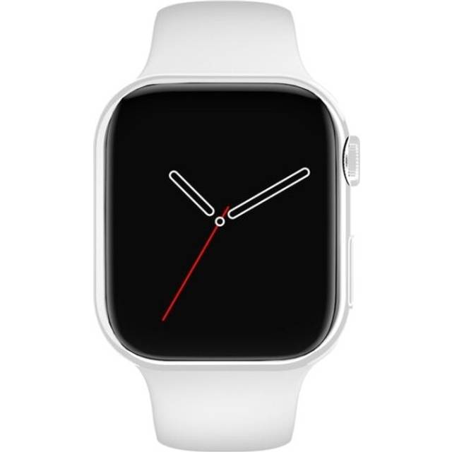 (White) Smart Watch Women Series Bluetooth Call Heart Rate Blood Pressure Smartwatch