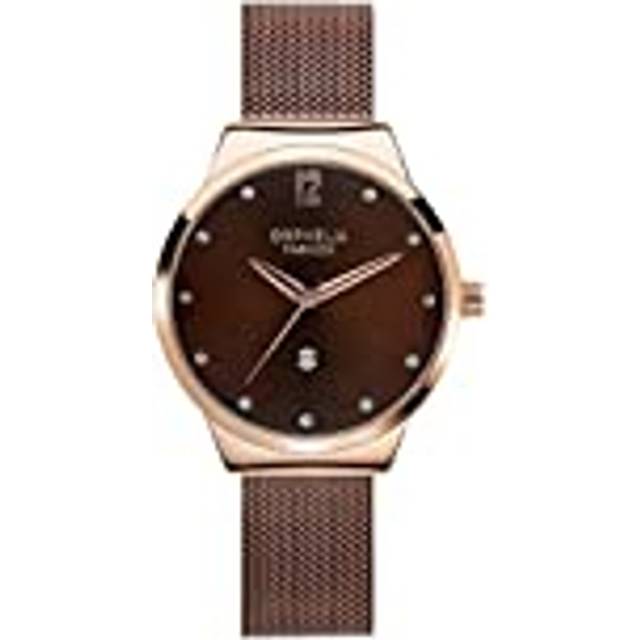 Orphelia Fashion Optima WoMens Brown Watch OF714813 Stainless Steel - One Size
