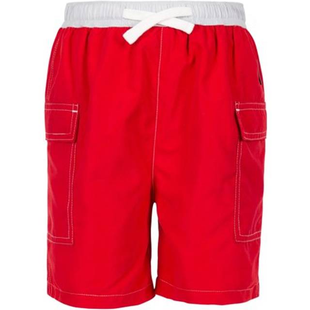 (9-10 Years, Red) Trespass Childrens/Kids Depths Swim Shorts