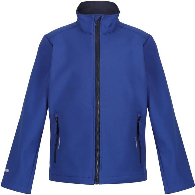 (7-8 Years, New Royal/Navy) Regatta Childrens/Kids Ablaze 2 Layer Soft Shell Jacket