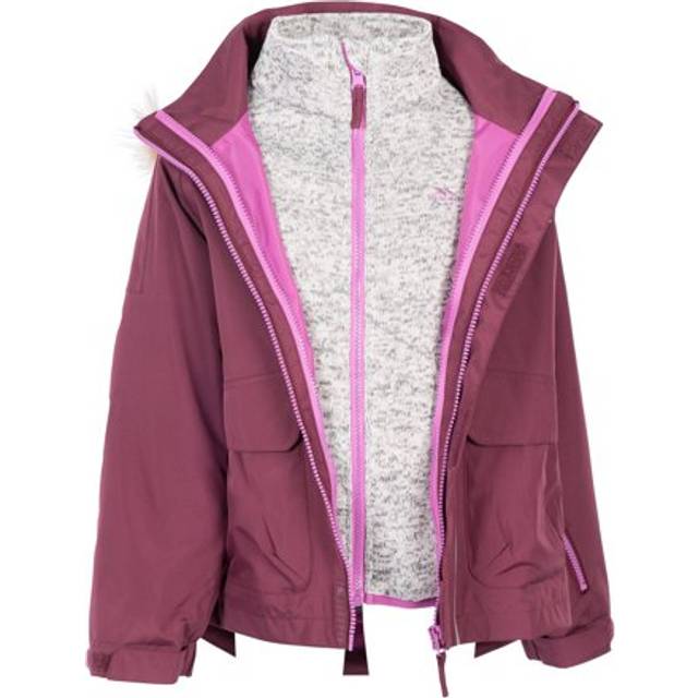 (9-10 Years, Fig) Trespass Childrens/Kids Outshine 3 in 1 TP50 Jacket
