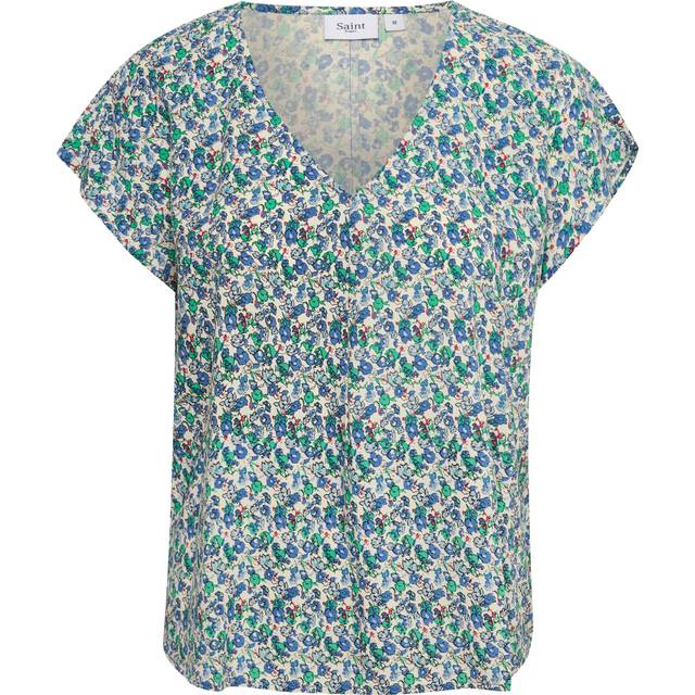 Saint Tropez - Blus UmaraSZ Blouse - Blå
