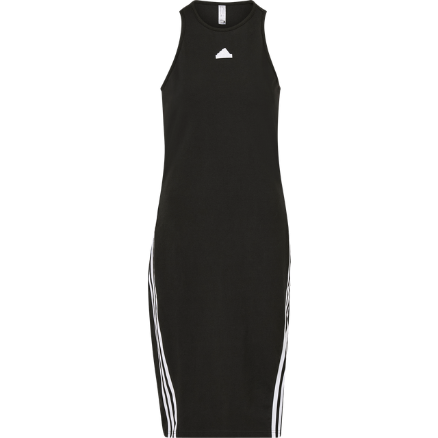 adidas Sportswear Womens Future Icons 3 Stripe Dress - Black/white, Black/White, Size Xs, Women - XS