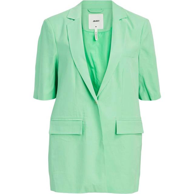 Object Objsummer Sigrid 2/4 Blazer 127 Dam Kavajer Stl. 40 - Från Magasin - Spring Bouquet (40)
