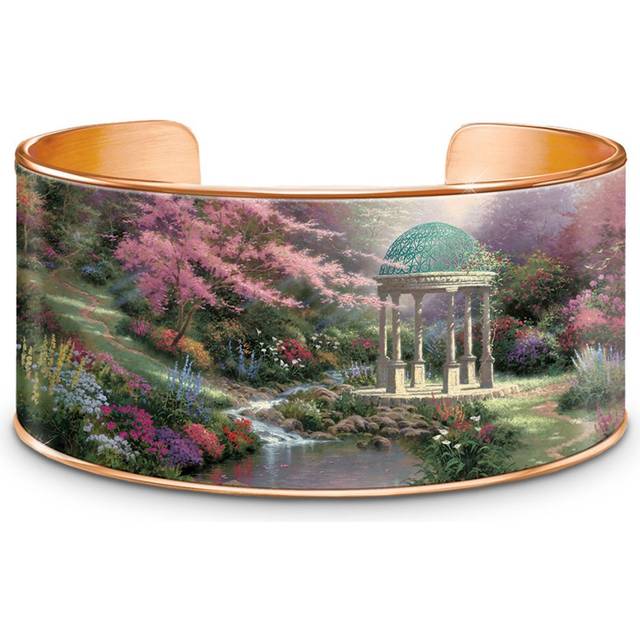 Thomas Kinkade 'Serenity's Garden' Copper Bracelet