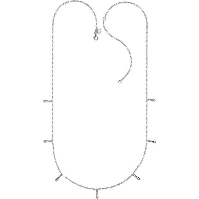 Lucy Quartermaine Silver 7 Drip Necklace DNL1