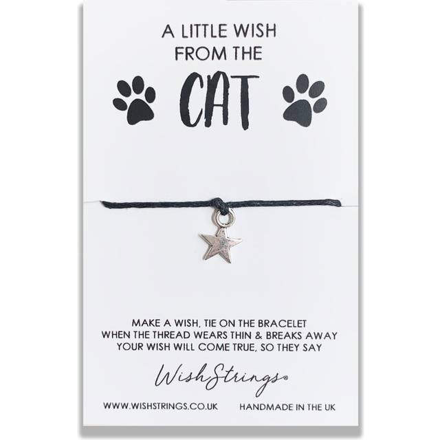 From The Cat Wish String Bracelet With Lucky Charm Sentimental Gift