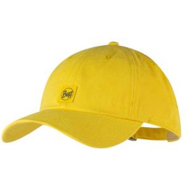 (One Size, Yellow) Buff Adults Solid UPF 50 6 Panel Lightweight Running Baseball Cap Hat