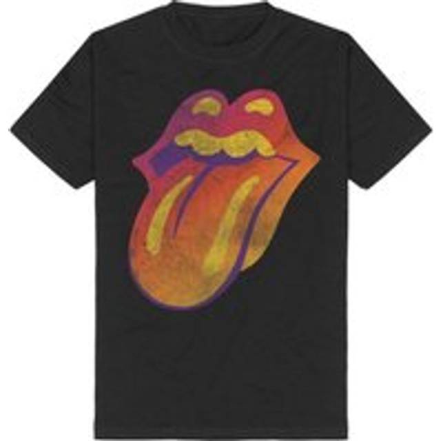 (M, Black) The Rolling Stones Unisex Adult Ghost Town Distressed T-Shirt