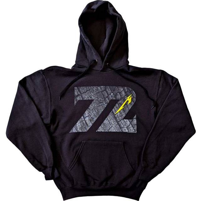 Metallica Unisex Adult 72 Seasons Charred Logo Hoodie M black