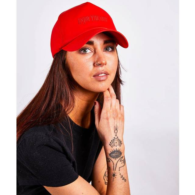 SVNX Soft Nylon 'Enjoy The Now' Embroidered Baseball Cap
