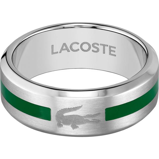 Lacoste herr BASELINE kollektion ring, 62, Rostfritt stål, Ingen ädelsten
