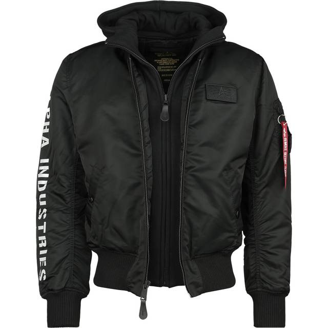 Alpha Industries MA-1 D-Tec SE Jacket - Black/Reflective
