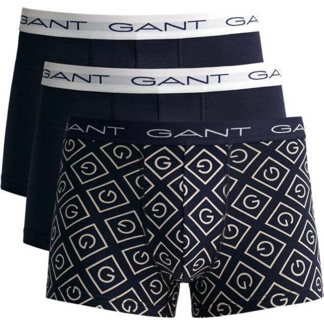 Gant 3-pack Icon G Trunk - Navy-2 - XX-Large * Kampanj *