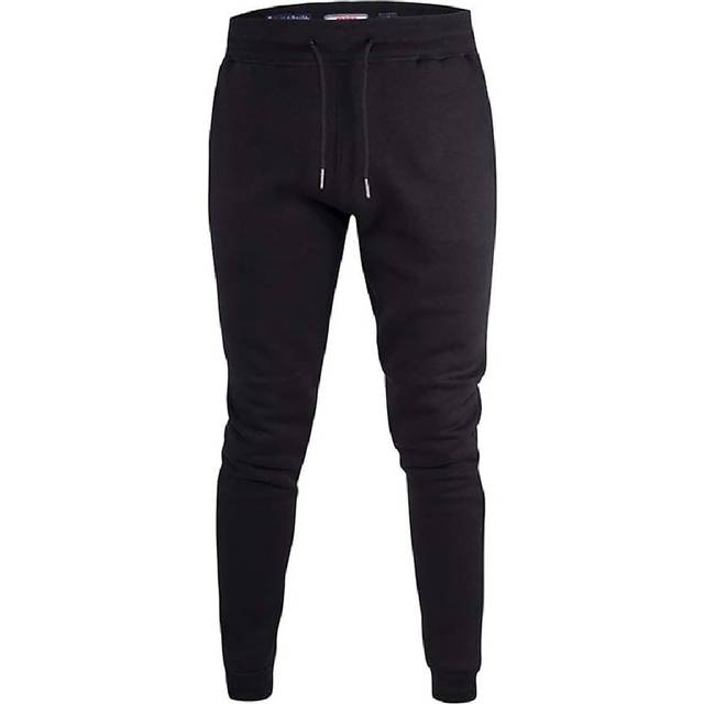 (6XL, Navy) Duke Mens Brandon D555 Cuffed Joggers