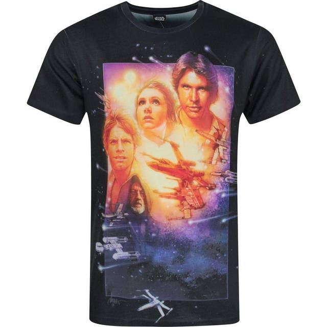(2XL, Multicoloured) Star Wars Mens A New Hope Sublimation T-Shirt