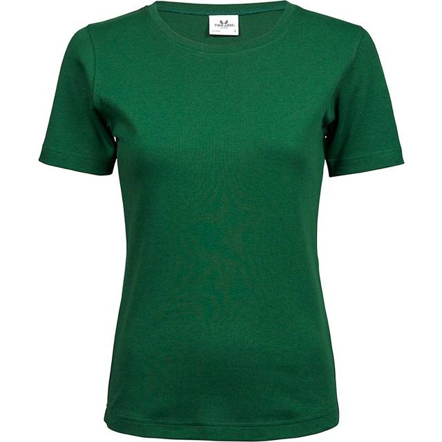 (XL, Forest Green) Tee Jays Womens/Ladies Interlock T-Shirt