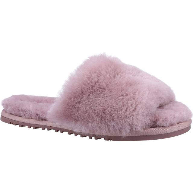 Cotswold Westfield Sheepskin Mule Slipper Female Pink UK Size 7