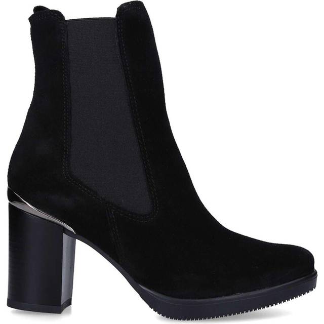Carvela Womens Suede Reach Ankle Boots - Black - Size UK 7