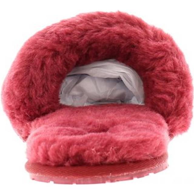 Hush Puppies Womens Prue Fluffy Slip On Slider Slippers UK Size 3 (EU 36)