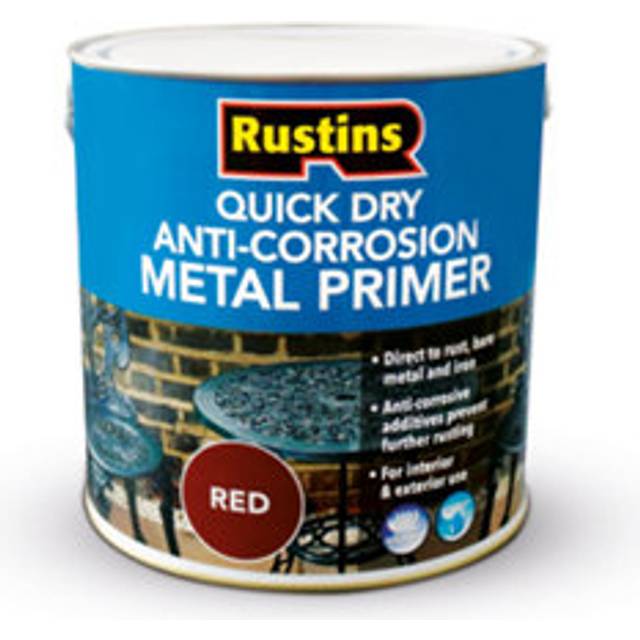 Rustins Anti Corrosive Metal Primer - Red 2.5ltr