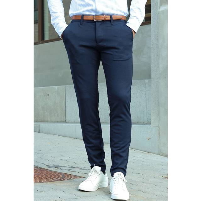 ONLY & SONS Chino byxor ONSMARK slim fit chinos byxor, natthimmel, 36W / 36L