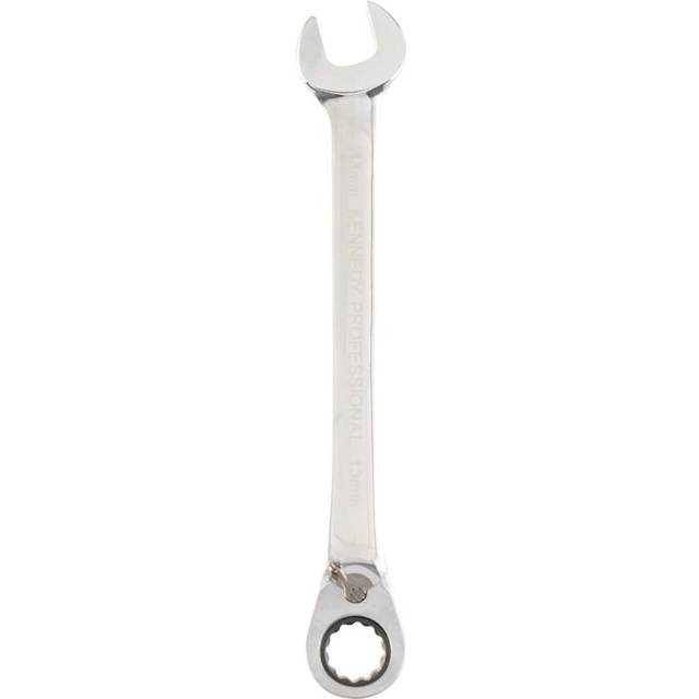 Kennedy Metric Combination Ratchet Spanner, Fixed Head, Reversible, 13mm