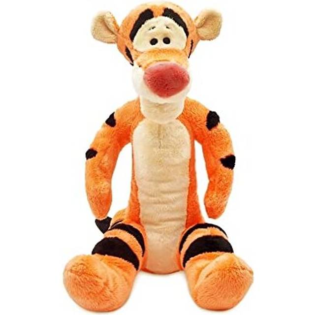 Disney Store Official Tigger Medium Soft Plush Toy, 44cm/17?, Made With Soft-Feel Fabric With Embroidered Details And A Characterful Expression,