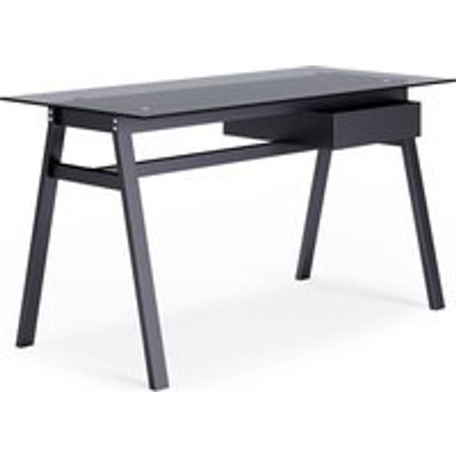 Alphason Richmond Glass Desk-Grey