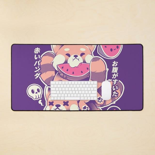 Desk Mat Watermelon Large Gaming Mouse Pad 35x16 inch