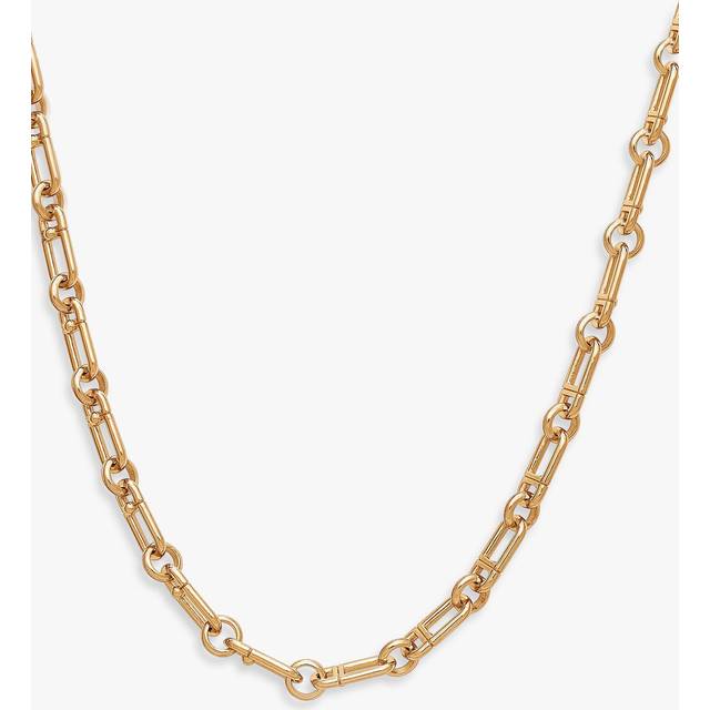 Rachel Jackson London Medium Stellar Hardware Chain Necklace, Gold