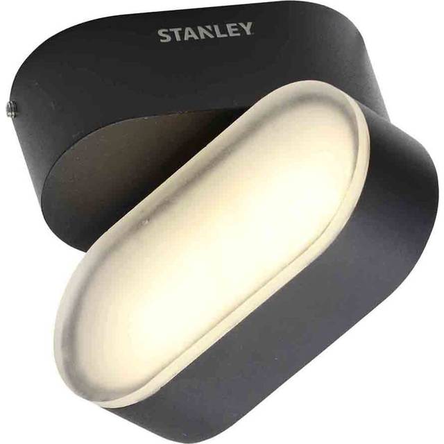 Stanley Medway Wall Light Outdoor With Swivel Head - Black