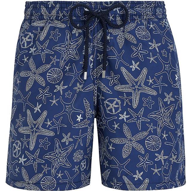 Vilebrequin Starfish Print Moorea Swim Shorts - Blue - XXXL