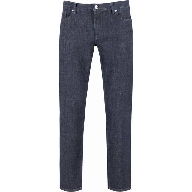 Alberto, Jeans, Herr, W32 L34, Bomull, Klassiska Stretch Jeans - blue (W32 L34)
