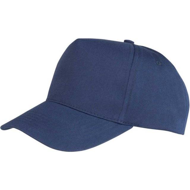 Result RC84X Core Boston 5 Panel Printers Cap COLOUR: Navy Blue